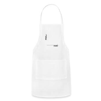 Libertarian Gift Trust In Government Knowledge Of - Adjustable Apron - white - Front - Julia (174cm)