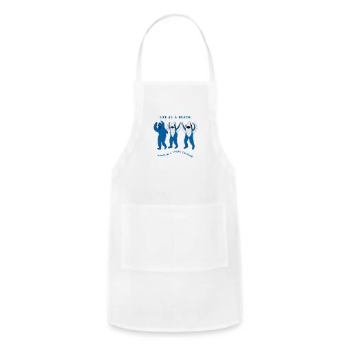 Dancing Sharks, Life Is a Beach - Adjustable Apron