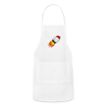 Jetpack - Adjustable Apron - white - Front - Julia (174cm)