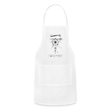 Nap Big - Adjustable Apron - white - Front - Julia (174cm)