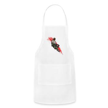 BMX Action - Adjustable Apron - white - Front - Julia (174cm)