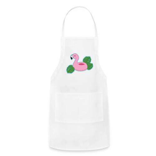 Flamingo Pool Float Summer Vibes - Adjustable Apron