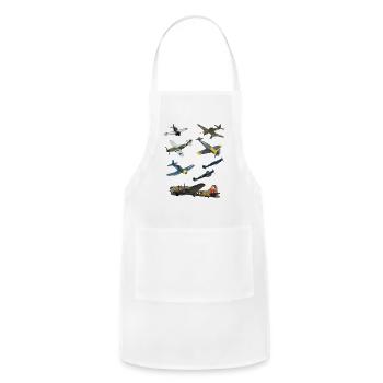 Military F&L Design Co. - Adjustable Apron - white - Front - Julia (174cm)
