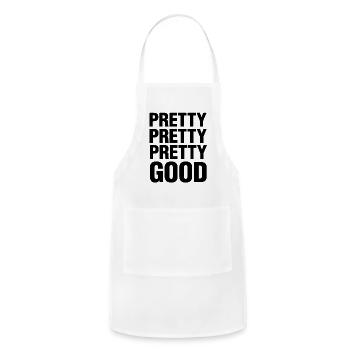Pretty Pretty Pretty Good - Adjustable Apron - white - Front - Julia (174cm)