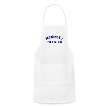 McKinley Phys. Ed - Adjustable Apron - white - Front - Julia (174cm)