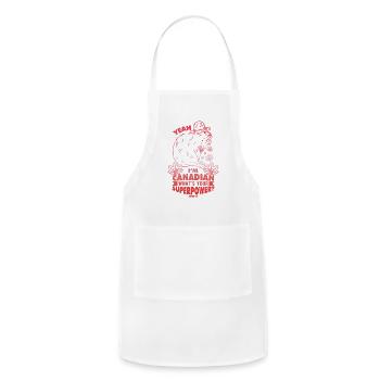 Canada - Adjustable Apron - white - Front - Julia (174cm)