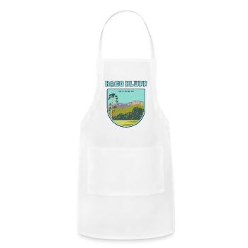 Bago Bluff National Park - Adjustable Apron - white - Front - Julia (174cm)