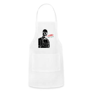 Ambitious Warrior - Adjustable Apron - white - Front - Julia (174cm)
