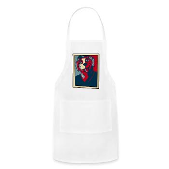 PB FOR PREZ - Adjustable Apron - white - Front - Julia (174cm)