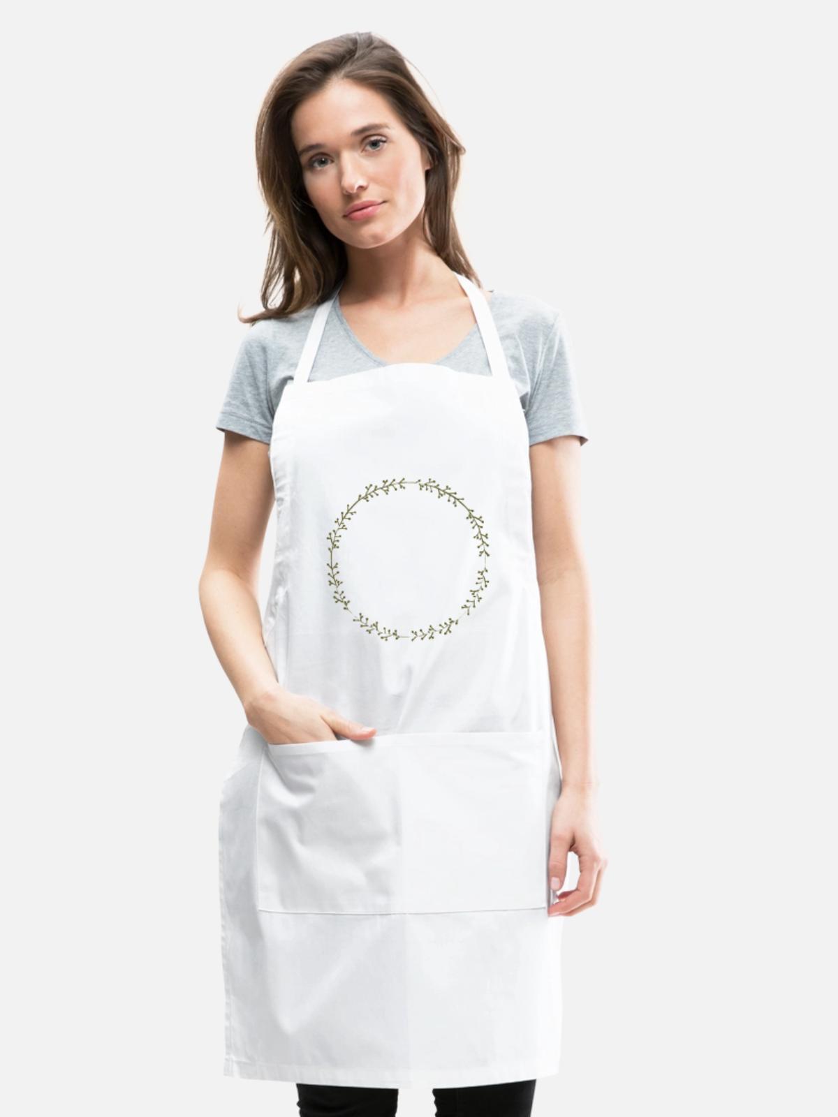 Avos - Adjustable Apron - white - Front - Julia (174cm)