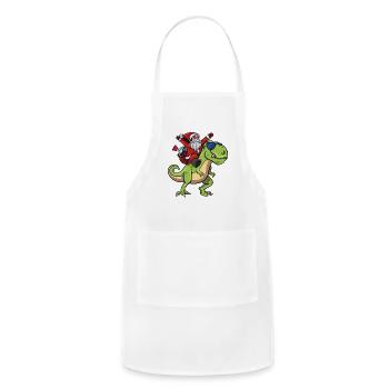 Santa Claus - Adjustable Apron - white - Front - Julia (174cm)