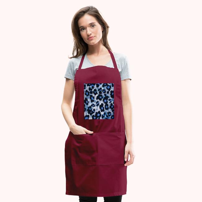 blue ank black leopard pattern