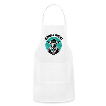 Johnny Quest - Adjustable Apron - white - Front - Julia (174cm)