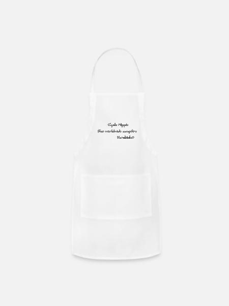 Cycle Hippie Eco worldwide campfire Yardside - Adjustable Apron - white