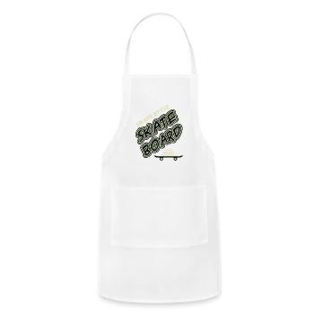 Skaters - Adjustable Apron - white - Front - Julia (174cm)