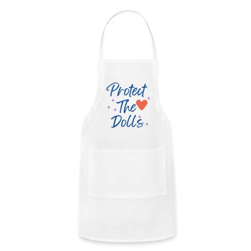 Protect The Dolls | Heart & Stars Typography - Adjustable Apron