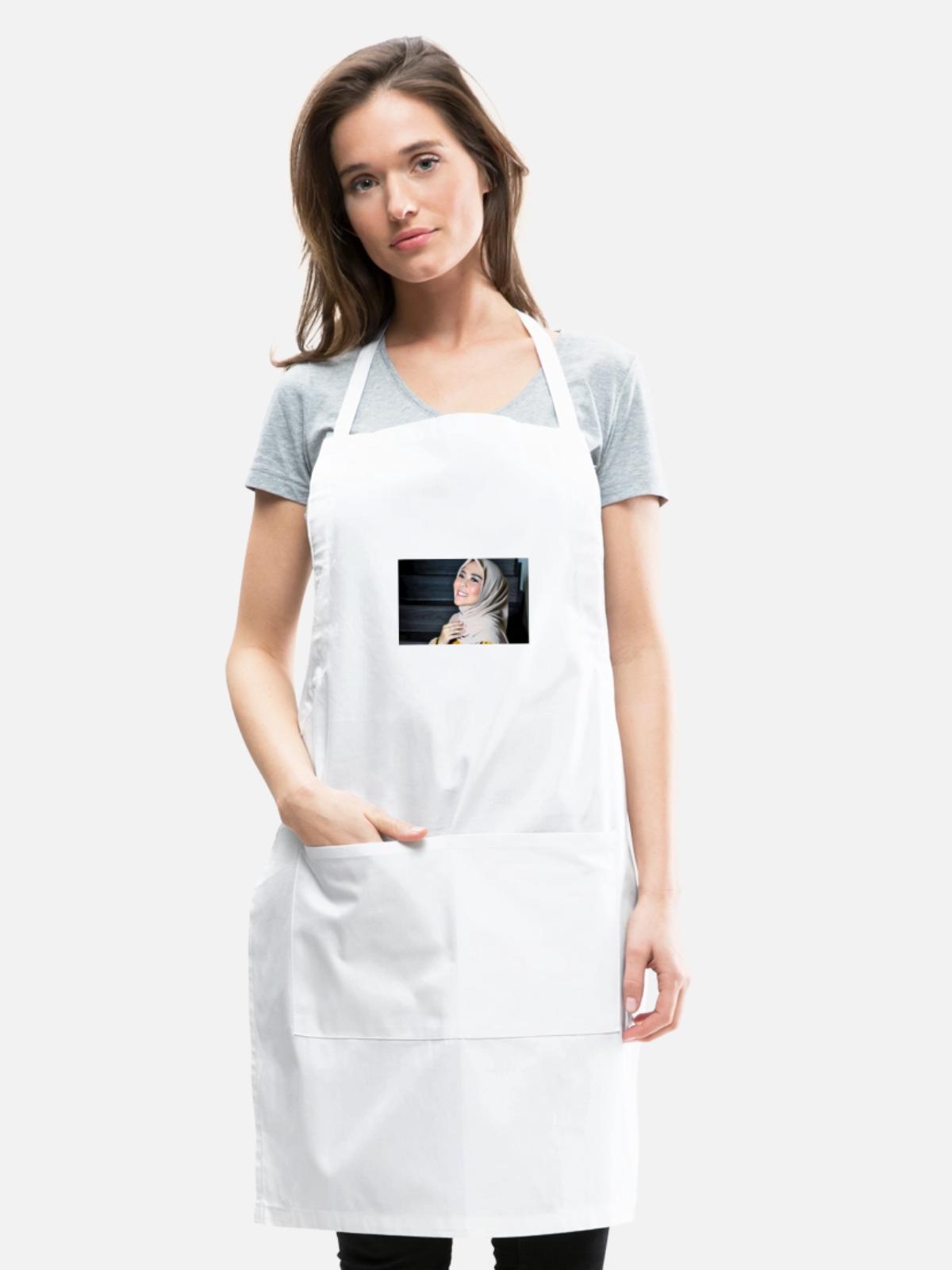Selfi yamma - Adjustable Apron - white - Front - Julia (174cm)