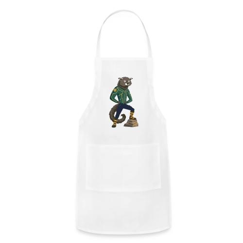 Raccoon Ranger in Neon Armor - Adjustable Apron