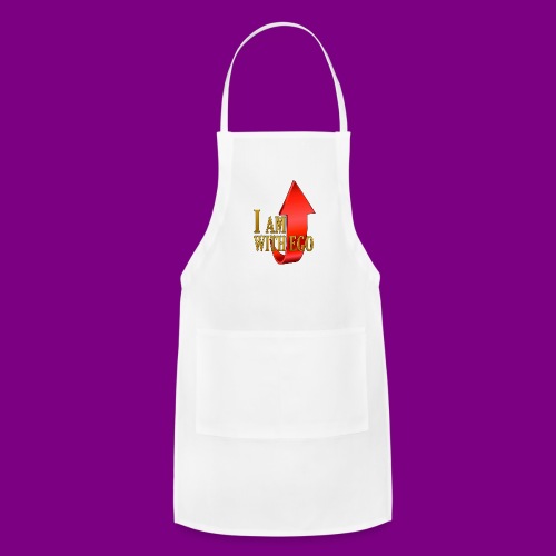I AM with ego - A Course in Miracles - Adjustable Apron