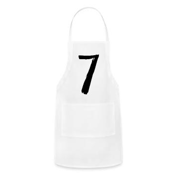 7 - Adjustable Apron - white - Front - Julia (174cm)