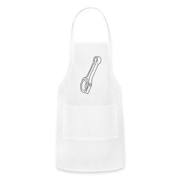 connecting rod - Adjustable Apron - white - Front - Julia (174cm)