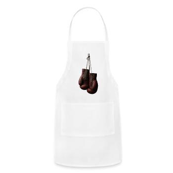  Boxing  - Adjustable Apron - white - Front - Julia (174cm)