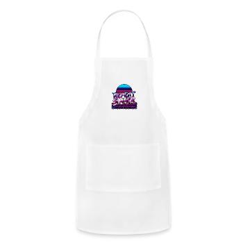 Repent Sinner 19 - Adjustable Apron - white - Front - Julia (174cm)