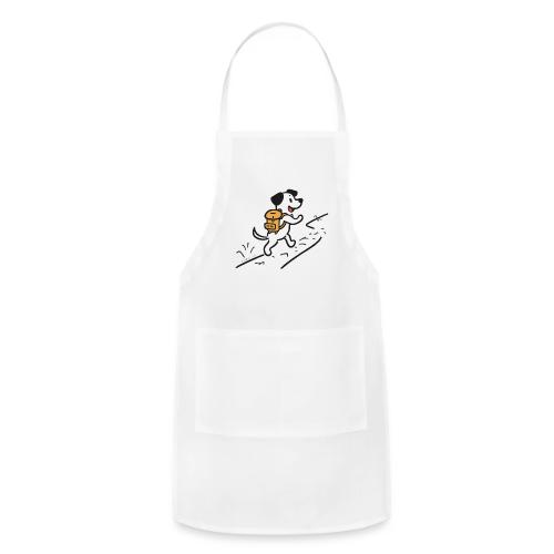 Dog Hiking Fun Tee - Adjustable Apron