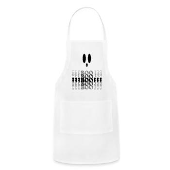 !!!BOO!!! - Adjustable Apron - white - Front - Julia (174cm)