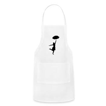 UMBRELLA - Adjustable Apron - white - Front - Julia (174cm)