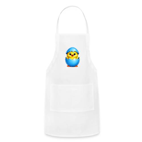 Easter Chick Blue - Adjustable Apron