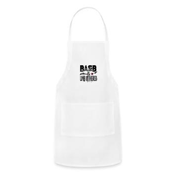 sarcastic phrases  - Adjustable Apron - white - Front - Julia (174cm)