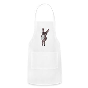 Looking Donkey For Donkeys Horses - Adjustable Apron - white - Front - Julia (174cm)