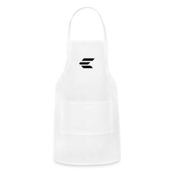 EvoStyle_Hoodie - Adjustable Apron - white - Front - Julia (174cm)