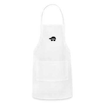 Hidden - Adjustable Apron - white - Front - Julia (174cm)