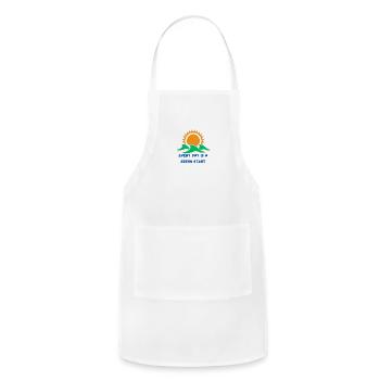 Motivational - Adjustable Apron - white - Front - Julia (174cm)