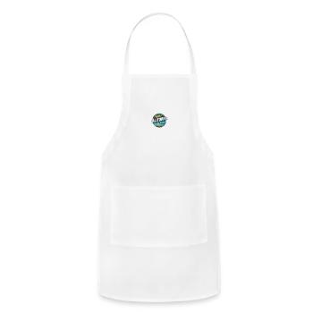 California Vacation Beach - Adjustable Apron - white - Front - Julia (174cm)