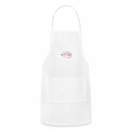 Red Lips - Adjustable Apron