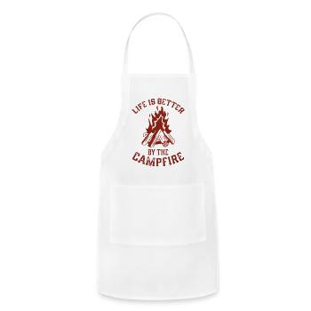Campfire - Adjustable Apron - white - Front - Julia (174cm)