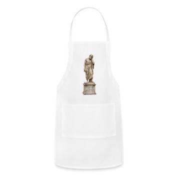 Ancient Sage Coffee Crave - Adjustable Apron - white - Front - Julia (174cm)
