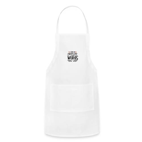 I run on caffeine - Adjustable Apron
