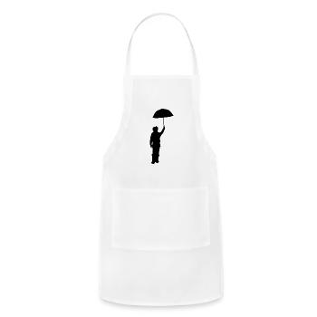 UMBRELLA - Adjustable Apron - white - Front - Julia (174cm)
