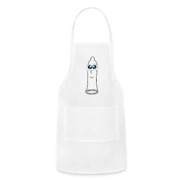 Use me - Adjustable Apron - white - Front - Julia (174cm)