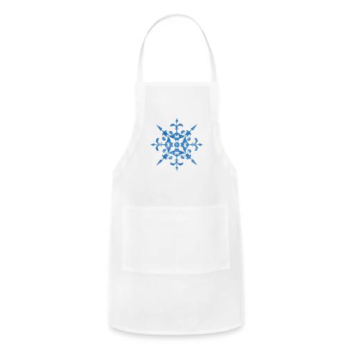 Coastal Christmas Snowflake - Adjustable Apron