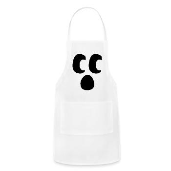 Craftee - Adjustable Apron - white - Front - Julia (174cm)
