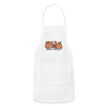 Basic A Blessed - Adjustable Apron - white - Front - Julia (174cm)