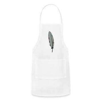 Feather - Adjustable Apron - white - Front - Julia (174cm)