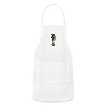 Flash Grenade - Adjustable Apron - white - Front - Julia (174cm)