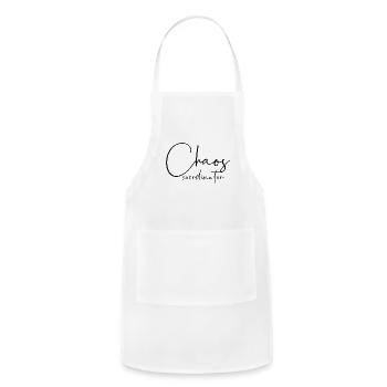 Chaos coordinator - Adjustable Apron - white - Front - Julia (174cm)