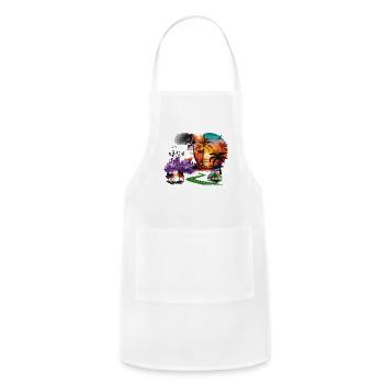 Sunshine Nature - Adjustable Apron - white - Front - Julia (174cm)